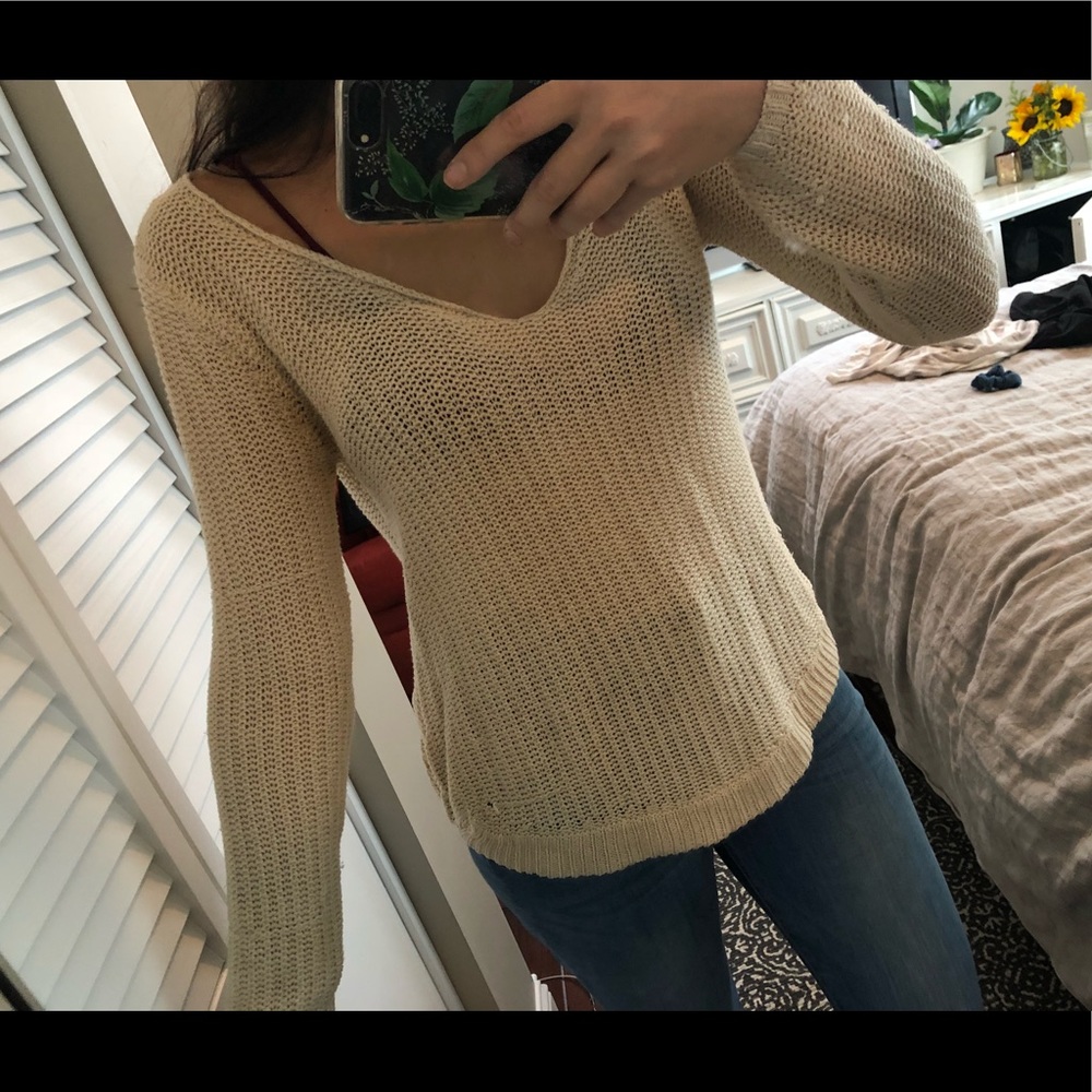 Classic knit sweater